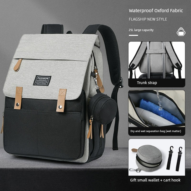 Stylish and Versatile Portable Outing Mummy Bag with Baby