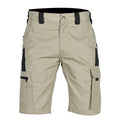 Mens Cargo Shorts Summer Tactical Cropped Trousers Outdoor Waterproof Multi-pocket Bermudas Pants Camo Ripstop Hiking
