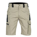 Mens Cargo Shorts Summer Tactical Cropped Trousers Outdoor Waterproof Multi-pocket Bermudas Pants Camo Ripstop Hiking