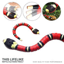 Smart Sensing Snake Cat Toys USB Rechargeable Automatic Funny Cat Game Interactive Toys Electric Training Pet Accessories