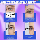 Cluster Lashes Mixed Tray Individual Eyelashes 3D Volume Eye Lashes Soft Natural Lashes Makeup Tools