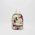 Disney Mickey Mouse Cartoon Fashion Backpack Women's Minnie Canvas School Bag Fashion Large Capacity Backpack Girls Mochila