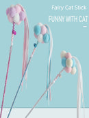 Tassel Long Brush Holder New Arrival Fairy Hair Ball Relieving Stuffy Cat Teaser