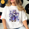 Genshin Impact t-shirts women comic Tee girl manga 2000s clothing