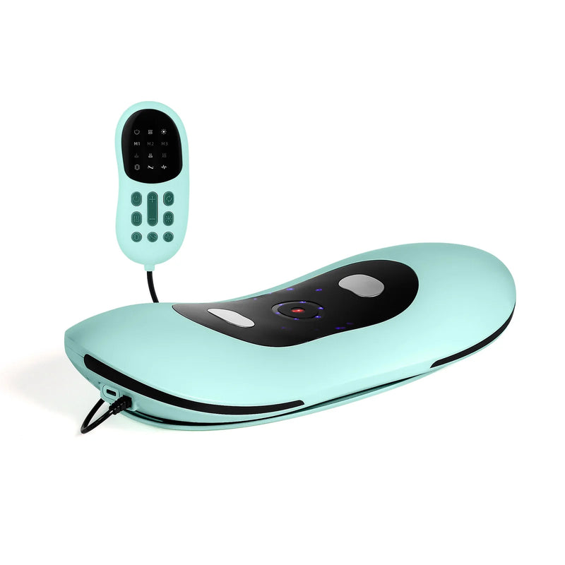 جهاز تدليك كهربائي لشد أسفل الظهر، جهاز تدليك اهتزازي قابل للتعديل للخصر، يدعم العمود الفقري، جهاز تدليك الظهر، جهاز تدليك الخصر