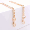 Aluminum Purse Chain Strap Metal Crossbody Chain Strap Replacement for Clutch Wallet Satchel Tote Bags Shoulder Bag Chain