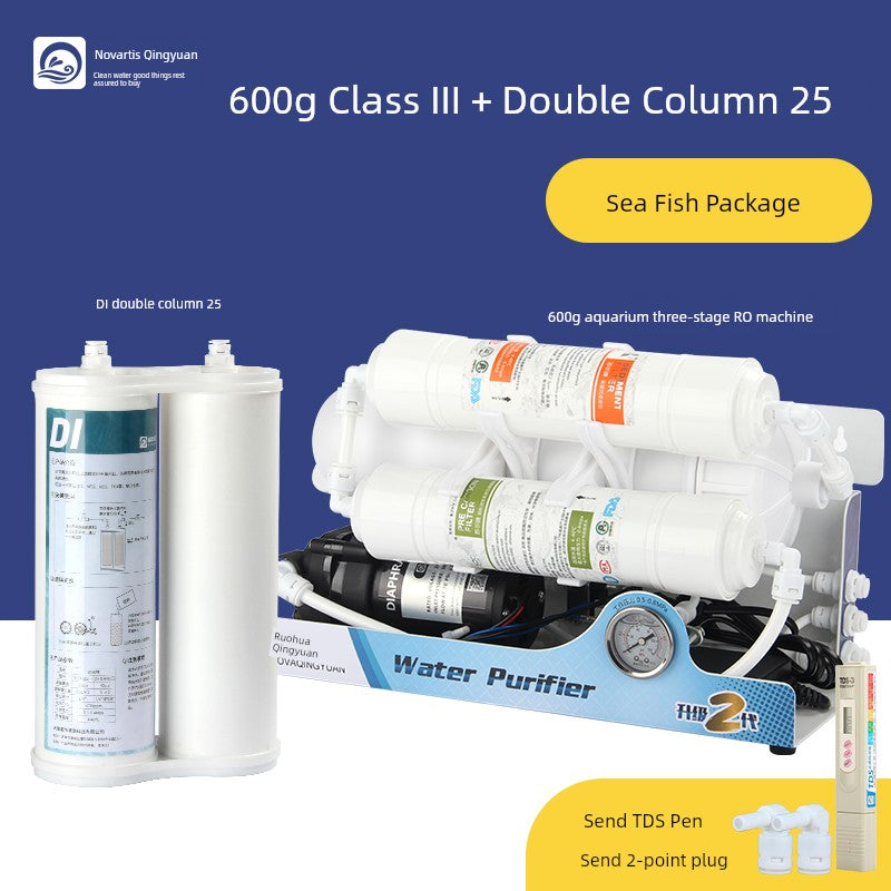 Nuohua Qingyuan Large-Flow Aquarium Fish Farming Ro Machine Water Purifier Fish Tank Sea Tank Water Changing and Hydrating Filter Water Purifier