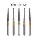 5Pcs/Bag Dental Diamond Burs Drill FG 1.6mm Bur For High Speed Handpiece Denspay Dental Bur Polishing Whitening Lab Material