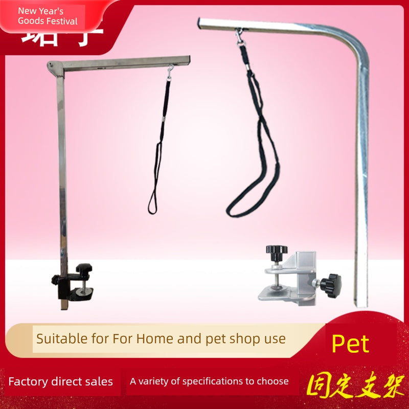Hanger Bracket Fixture Cat Hair Trimming Scissors Cosmetic Table