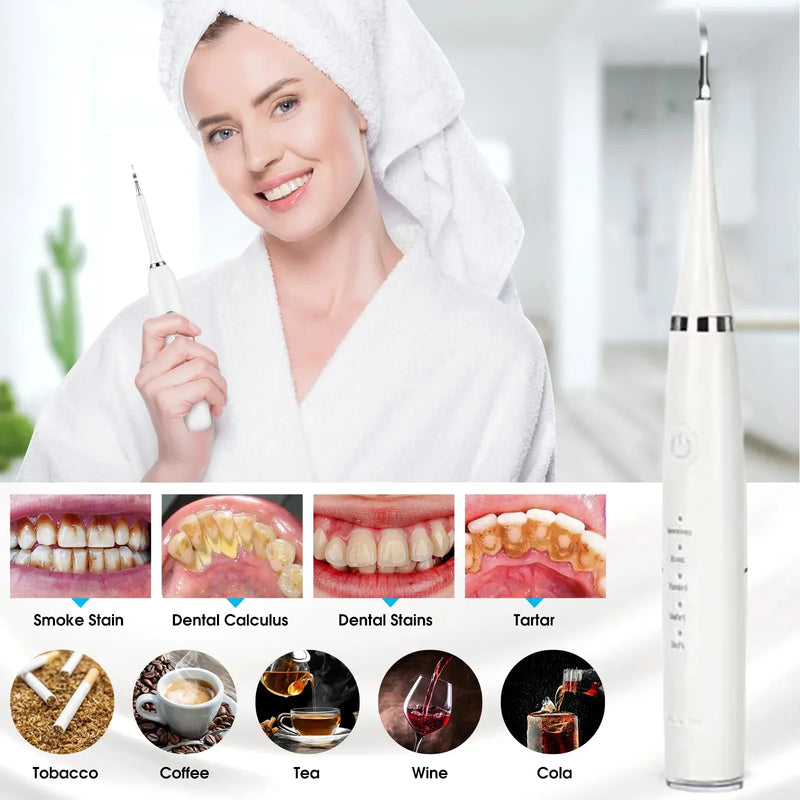 Cepillo de dientes eléctrico sónico recargable, limpiador de dientes, instrumento blanqueador, resistente al agua, dispositivo de carga rápida USB para cepillo dental.