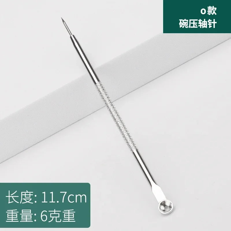 1PC Blackhead Acne Needle Stainless Steel Acne Remove Tweezer  Blackhead Extractor Pimple Tweezer Face Pore Cleanering Care Tool