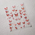 1 pc 5D Embroidery Bee Nail Art Sticker Embossed Butterfly Insect Nail Sticker High Quality Nail Art Design Decoration Sticker