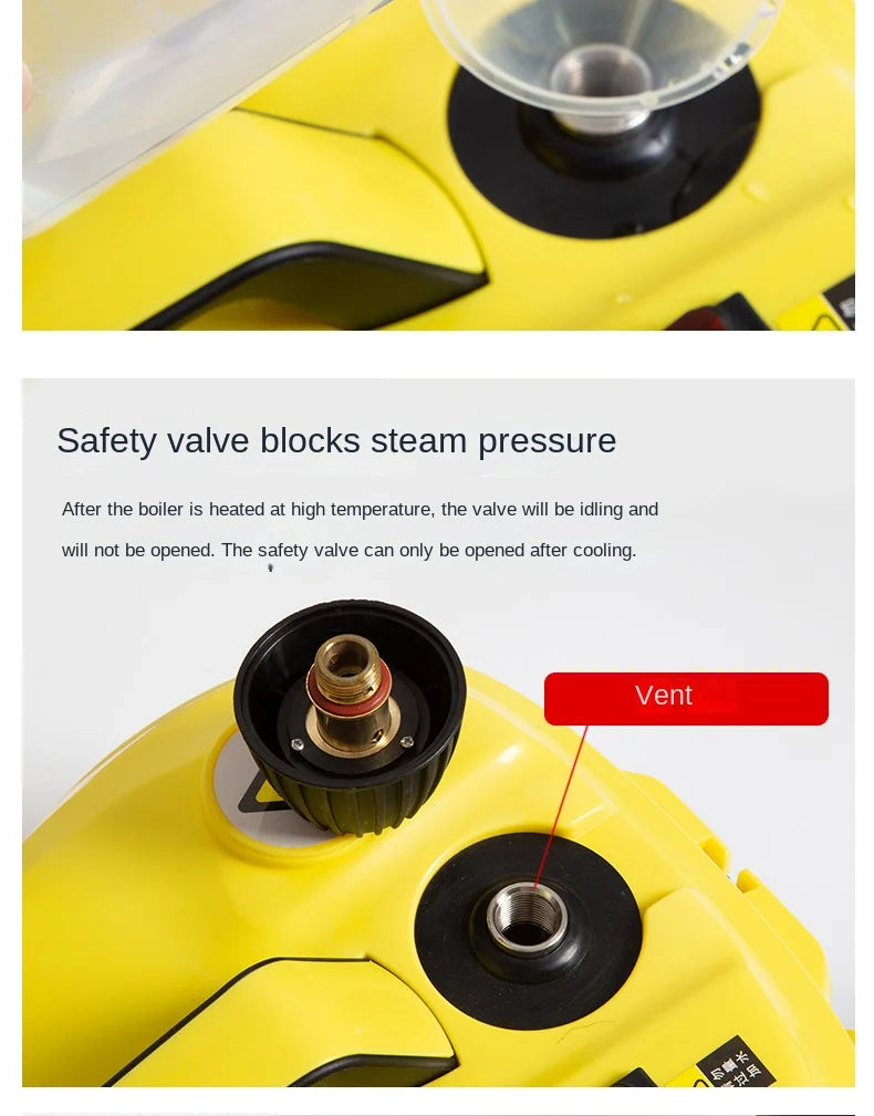 High-temperature Fumigator Steam Cleaning Machine Car Film Sterilization Formaldehyde High Pressure Interior Cleaning Machine