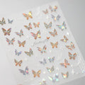1 pc 5D Embroidery Bee Nail Art Sticker Embossed Butterfly Insect Nail Sticker High Quality Nail Art Design Decoration Sticker