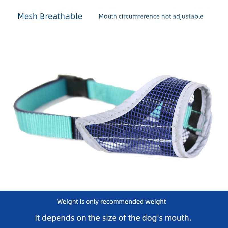 Mesh Breathable Anti-Bark Bark Stopper Large Puppy Dog