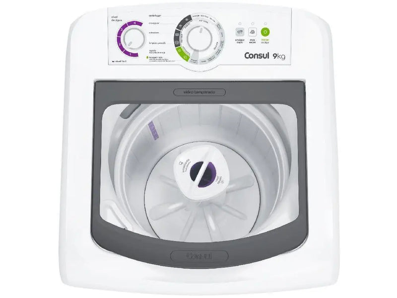Washing Machine Consul 9kg 15 White Washing Programs CWB09 - 220V