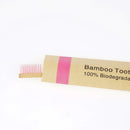 10Pcs Children Bamboo Toothbrushes Soft Bristles Child Toothbrush Eco Friendly Biodegradable Wooden Handle Teeth Whitening Brush