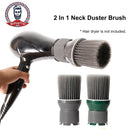 Barbertop Hair Dryer Brush for Salon Whirlwind Neck Cleaning Hairdressing Haircut Shredded Barber Hairbrush Tool