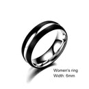 SOHOT  Titanium Steel Variety Couple Ring Jewelry For Lovers' And Unisex Punk Fashion Simple Travel Wedding Party Gift Wholesale