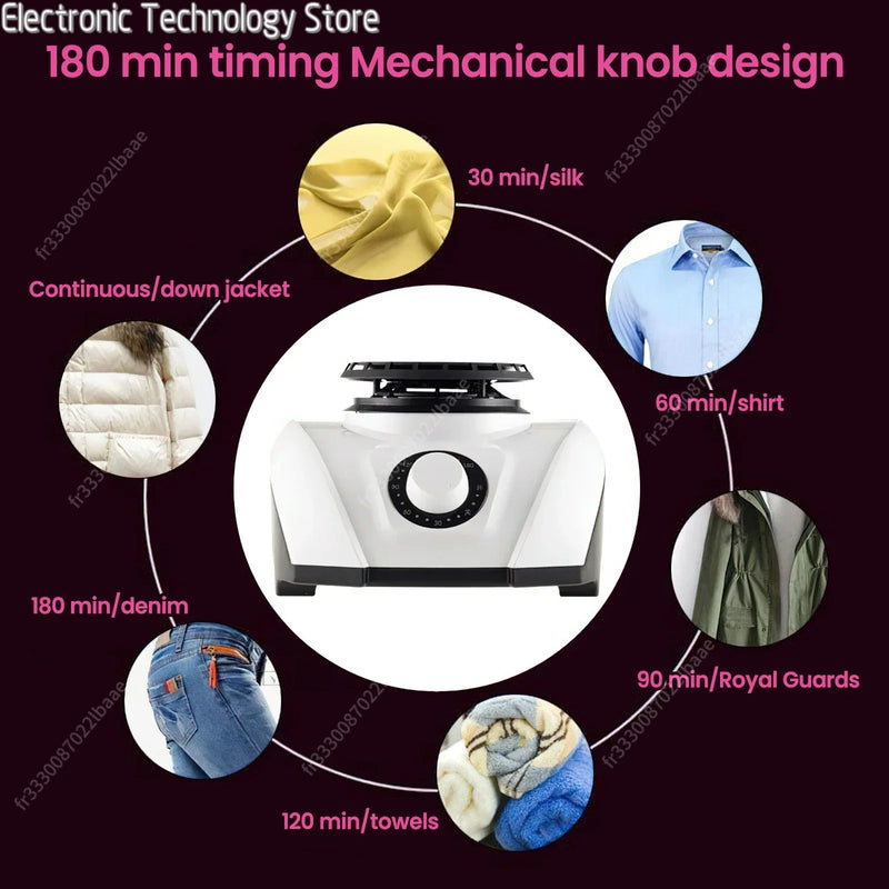 1200W Clothes dryer High Efficiency Mute Electric Clothes Dryer PTC Heating Clothing Shoes Warm Drying Machine Clothes Dryer