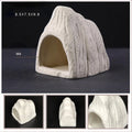 Fish Tank Landscaping Clay Pot Shrimp Cixi Dodging Tank Breeding Fish Nest Shaped Rock Aquarium Supplies