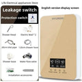 HYUNDAI Electric Water Heater Instantaneous Rapid Heating Household Bathroom Shower Small Bath Machine Kitchen Water Heater