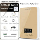 HYUNDAI Electric Water Heater Instantaneous Rapid Heating Household Bathroom Shower Small Bath Machine Kitchen Water Heater