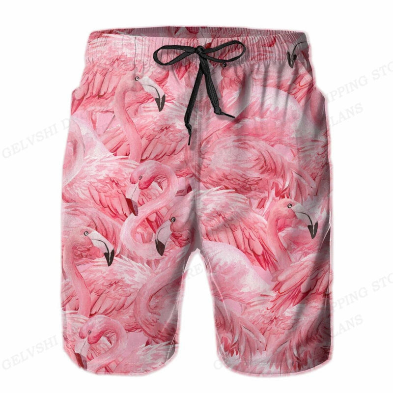Duck Beach Shorts Kids Summer Swimwear Shorts Breathable Surfing Board Shorts Quick Dry Casual Sportwear Swim Trunks Boy
