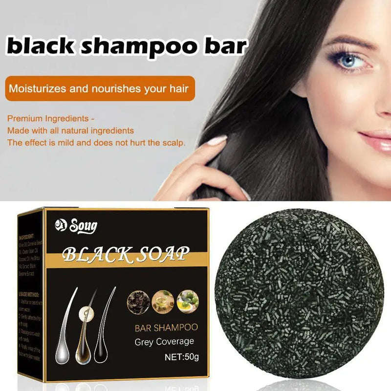 Hair Shampoo Soap Black Polygonum Multiflorum Shampoo Soaps Cover Gray Hair Shampoo Soap To Dye Canas Shampoo Bar Soap