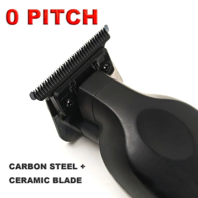 WMARK NG-8080 BK-BL1T Professional Hair Clipper Trimmer 9000/7800RPM DLC Blade LED Display Men's Haircut Machine With Base