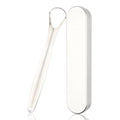 1/2Pcs Stainless Steel Tongue Scraper Adult Oral Hygiene Tongue Coating Brush With Packing Case Mouth Bad Breath Remover Cleaner