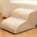 Pet 2/3 Steps Stairs Memory Foam Dog Sofa Stairs for Small Dog Cat Ramp Ladder Anti-slip Puppy Stairs Ramps Dog Supplies