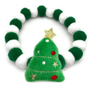 20pcs Christmas Cute Ball Collars Small Dog Bow Ties Neckties Dog Supplies Grooming Accessories for Small Middle Large Dog