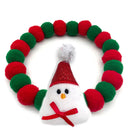 20pcs Christmas Cute Ball Collars Small Dog Bow Ties Neckties Dog Supplies Grooming Accessories for Small Middle Large Dog