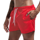 Men's Quick Dry Board Shorts Swim Trunks Bathing Suit Breathable Drawstring With Pockets for Surfing Beach Cusual Summer