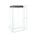 DIY landscape Glass Fishbowl Fish tank to simulate falling rain APP Bluetooth connection control Small Pet Fish Tank