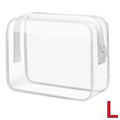 Transparent Cosmetic Bag PVC Women Zipper Clear Makeup Bags Beauty Case Travel Make Up Organizer Storage Bath Toiletry Wash Bag