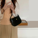 Korea Style Niche New Retro Women's Bag Elegant Luxury All-Match Small Handbags Trendy Shoulder Underarm Hobo Bags