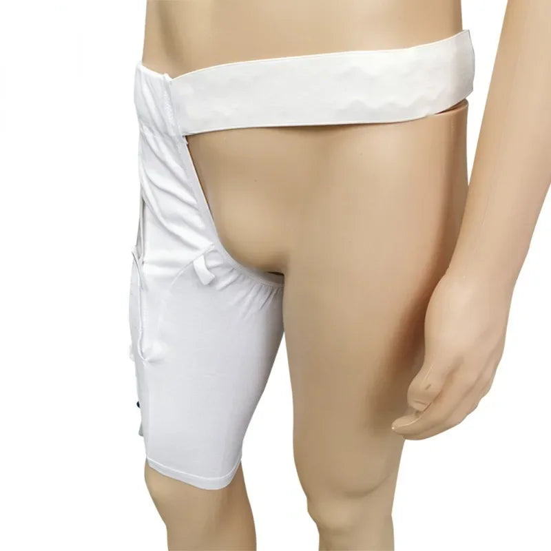 1 Pcs Urine Catheter Leg Holder Urinary Incontinence Supplies Adjustable Thigh Fixation Cover Drainage Strap Walkable Breathable