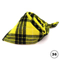 Plaid Cat Dog Bandana Pet Puppy Soft Cotton Bandanas Handkerchiefs Scarfs Triangular Bandages Accessories for Kittens Puppies