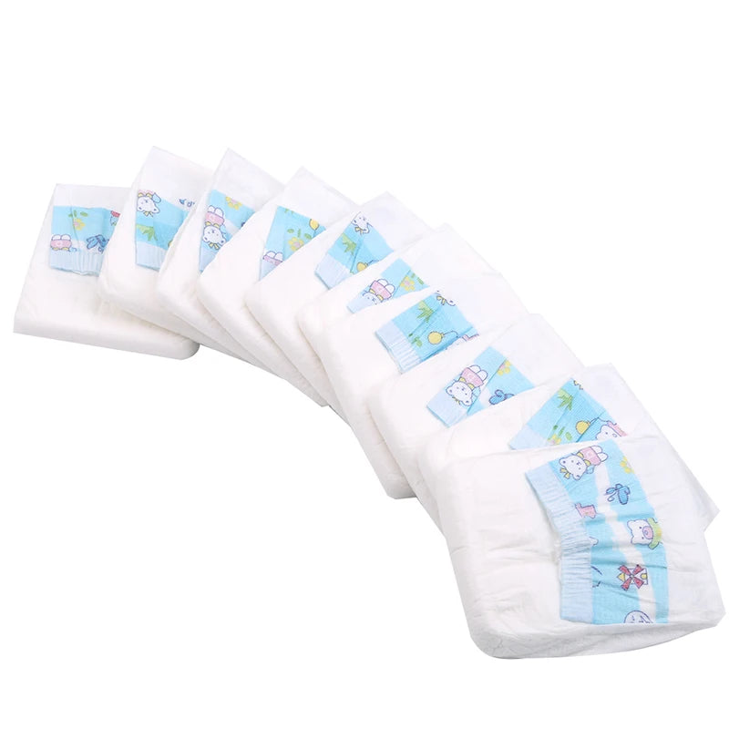 Pet Cat Dog Disposable Diaper 10 Pieces Non-Woven Fabrics Absorb Water Strongly Healthy And Safe Pet Diaper Training Pee Pads