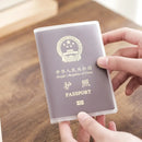 【Hot sales】1-3PCS Passport Protective Cover Transparent Frosted, PVC Material Waterproof Document Case