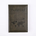 Airplane Passport Cover  Women Men Travel Passport Case Leather Pink Cute Passport Wallet Purse Girl PassportHolder