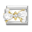 3D Charm Bracelet Rabbit Sun Flower Moont Italian Charm Links Fit 9mm Bracelet Stainless Steel Jewelry DIY Making Birthday Gift