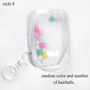 Jewelry Organizer Transparent Storage Box Pouch Mystery Box Keychain Bag Storage Case Thicken Wallet Cute Doll Bag Organization