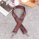 138cm Bag Handle Bag Strap For Women DIY Shoulder Rainbow Handbag Accessories Cross Body Messenger Nylon Belts Bag Straps