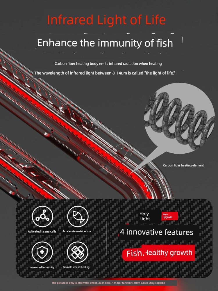 Old Yu Jiang Thermostat High Power Fish Tank Heating Rod