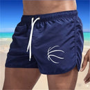 New Breathable Fitness Men's Fashion Sports Shorts Running Quick Dry Pants Summer Thin Training Beach Pants XL-XXXL