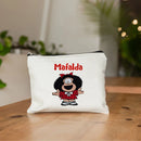 Mafalda Cute Anime Cosmetic Makeup Bag Pencil Organizer Zipper Kawaii Make Up Pouch Purse Travel Toiletry Bags Gift
