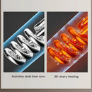 Instant Water Heaters Thermostatic Shower Water Heating Device 304 Stainless Steel Tankless Rapid Heating LCD Digital for Hotel